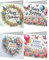 Junerain Diamond Art Weihnachtskarten, Diamond Art Karten und Umschläge mit Weihnachtselementen, Diamond Painting Weihnachtsgrußkarten mit Diamond Card Making Kit, handgefertigte Diamond Art