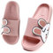 Waysoland Ciabatte donna uomo estive da Spiaggia Sandali,Ciabatte Morbide per bambini bagno,Doccia,pantofole antiscivolo infradito per interni esterni(Pink,27/28 EU)