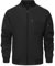 Wirltte Mens Jackets Bomber Lightweight Casual Baseball Sports Work Hiking Jacket Outwear with Zip Pockets Black M