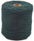 Abio Filato macramè verde, 5 mm, 200 m, filo di cotone macramè, filo di cotone verde, 5 mm, 200 m