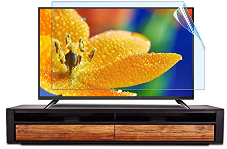 XAoSCd Blendfreie Tv-Bildschirmschutzfolie, LCD-Displayschutzfolie, Antireflex-/Anti-Blaulicht-Bildschirmfilter, Für Led-, OLED- Und Qled-4K-Hdtv Im Innen- Und Außenbereich,Matte-42 inch 917x516mm