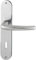 Hoppe 2820918 Türbeschlag Denver E1310Z/302 mit Buntbart-Lochung, Silber
