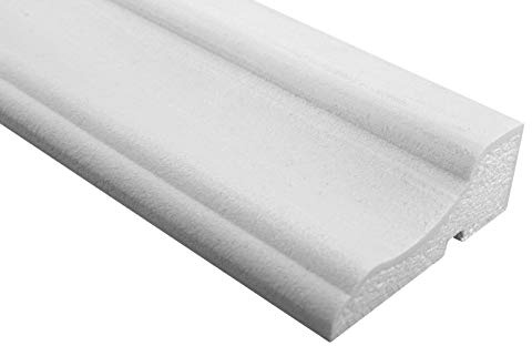 2 Meter | Fassade | Profile mit Ausprägung | EPS | PU | stoßfest | 45x120mm | MC156