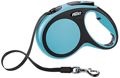 flexi New Comfort M Gurt 5 m blau für Hunde bis 25 kg