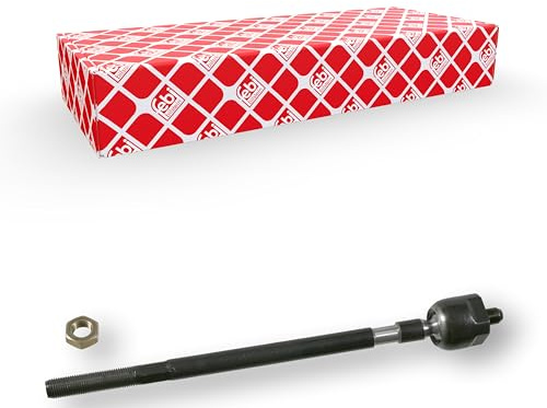 febi bilstein 22517 Axialgelenk mit Kontermutter, 1 Stück | Kompatibel mit: NISSAN KUBISTAR Kasten, RENAULT CLIO II, CLIO II Kasten/Schrägheck, CLIO IV Kasten/Schrägheck, KANGOO