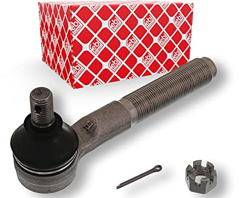 febi bilstein 43144 Spurstangenendstück mit Kronenmutter und Splint, 1 Stück