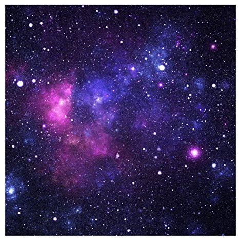 Vliestapete Premium - Galaxie - Fototapete Quadrat Vlies Tapete Wandtapete Wandbild Foto 3D Fototapete, Größe HxB: 192cm x 192cm