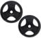 TnP Distribution Standard 1 TriGrip Weight Plates Rubber Coated Cast Iron Weights Plate Set – Tri Grip Radial – 1.25kg 2.5kg 5kg 10kg 15kg 20kg 25kg TriGrip Disc (20KG Pair)