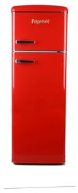 Réfrigérateur Retro Vintage Rouge 2 portes RFDP246RRA++ 245L