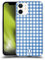 Head Case Designs Blau Gingham Muster Soft Gel Handyhülle Hülle kompatibel mit Apple iPhone 12 Mini