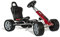 Ferbedo Go X-Racer (Gokart/Kart in rot-schwarz mit Kunststoffreifen, ab ca. 3-8 Jahre) 104000