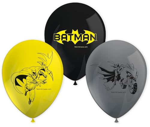 Procos 93362 - Latexballon Batman, 46 cm, Dekoration, Geburtstag | Dekoration, Geburtstag