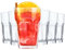 Konzept 11 - Wassergläser Set 320ml Transparent - Trinkgläser, Saftgläser, Cocktailgläser, Latte Macchiato Gläser - 6er Set Gläser für Wasser, Saft und Cocktails