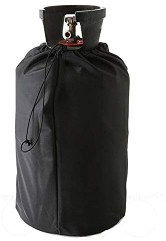 Komsoup Funda Protectora para G-as, Funda para G-as, Funda Protectora para Botella G-as,Impermeable, Resistente Al Viento Y A Los Rayos UV 210D Oxford, con Cordón