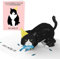 Central 23 Pop Up Karte Katze – A Little Birdie – 3D-Popup Grußkarte für Männer und Frauen – lustige Geburtstagskarte für Mama, Papa, Bruder, Schwester – kommt mit Aufklebern