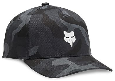 Fox Racing Jungen Jugend 110 SB Mütze, Schwarz-Camo, Einheitsgr��e