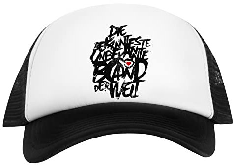 Stonedeafproduction SDP Weiße Baseball-Hysteresenkappe Für Kinder, Unisex
