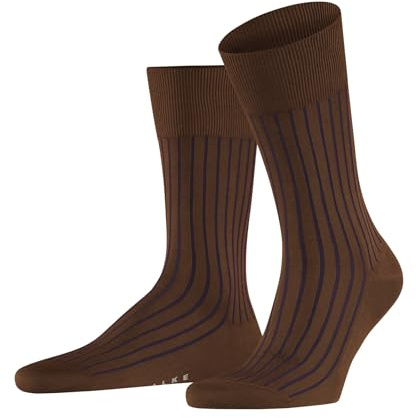 FALKE Herren Shadow Socken Baumwolle atmungsaktiv | Zweifarbeneffekt durch Rippstruktur