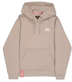 Alpha Industries Herren Basic Small Logo Hoodie
