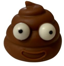 AWR Spielfriendelike Poo Drol Stressball, Squeeze, Squishy, Fake Poop, Anti Stress Spielzeug (Braun), Standaard, A595