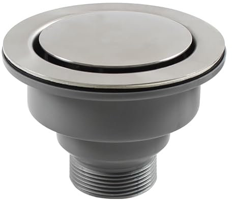 Talea Stainless Steel Kitchen Sink Strainer, Pop-up Design, Drainage Waste Kit for old UK Sink-U