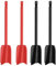 Paint Mixer for Drill, Resin Mixer Attachments 4-Pack - Durable Plastic Paddles for Drill - Efficient Paint and Resin Mixing Tool