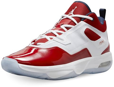 NIKE Jordan Stay Loyal 3 Herren Sneaker Farbe: Weiß/Rot/Dunkelblau (102); Größe: EUR 42 | US 8.5 | UK 7.5