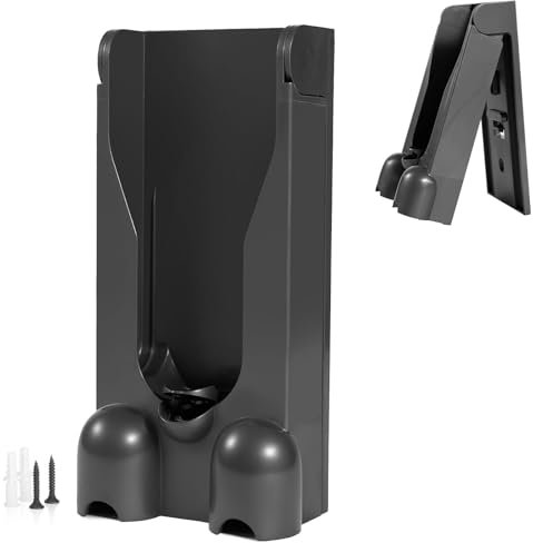 Ominelu Wandhalterung mit Ladestation für Dyson V11/V15 | Staubsauger-Zubehör mit Sicherungsöffnung | Ersatzteil 970011-01 & 970011-02