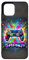 FunKaz Coque pour Xiaomi Redmi A1 et A2 - - Gamer Manette de Jeu Fond Multicolore - Coque Noire TPU