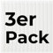 HaftPlus - 3er Pack - Anti-Rutsch Streifen für Treppen, 20 Stück transparent, selbstklebend | L: 45 cm x B: 2 cm | Antirutschstreifen transparent