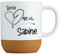 Personalisierte Oma Tasse mit Namen – Kaffeetasse mit Deckel & Spruch – Geschenkidee für die beste Oma der Welt
