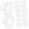 Mipcase 50 Pièces Joint fileté tuyau Scellage robinet kit de vidange de pour camping-car rondelles en caoutchouc pour boulons siphon de machine à laver Gel de silice blanche