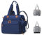 Fexkean Baby Wickeltasche Rucksack Handtasche mit wasserdicher Wickelunterlage,Verstellbare Schultergurt multifunktionale Umhängetasche Reisetasche für Unterwegs(3039-Blue)