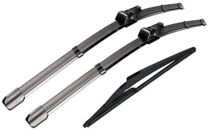 Scheibenwischer Wischblatt Für Abarth 595 595C 2008-2023 Vorne & Hinten Wischer Klingen Windschutzscheibe Pinsel Windschutzscheibe Fenster Cutter Zubehör Autmotive Scheibenwischero(LHD)