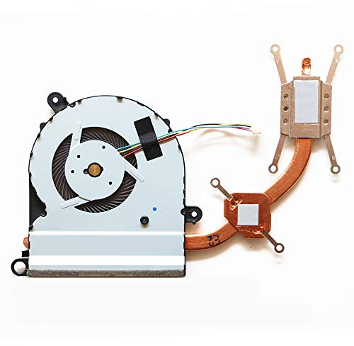 LMNCBVYA FCQLR Laptop Cooling Fan for ASUS UX310 UX310UQ - CPU Fan with Heatsink