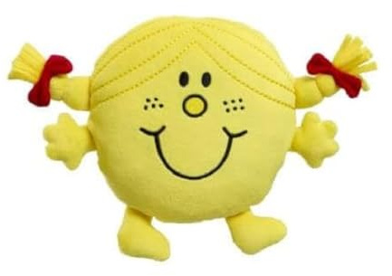 Rainbow Designs Little Miss Sunshine Small Plush Toy - Mr.Men Soft Yellow Character Soft Toy -Cuddly Companion for Children's Adventures and Bedtime Comfort