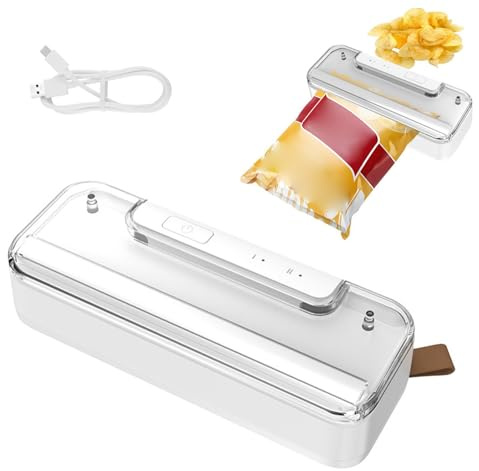 Mini Sellador de Bolsas,2 en 1 Sellador de Bolsas de Plastico,Maquina Termica Selladora,Máquina de Sellado Portátil,Mini Selladora Bolsas de Plastico,para Almacenamiento de Alimentos y Snacks