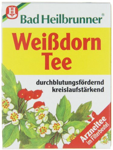 Bad Heilbrunner Weißdorntee, 4er Pack (4 x 16 g)