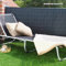 Videx Balkon-Sichtschutz PVC Rügen | anthrazit |90 x 200 cm| 100% Blickdicht ohne Abstand zwischen Röhrchen | Premium-Qualität Made in Germay |stabile wetterfeste Sichtschutzmatte