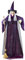 W WIDMANN MILANO Party Fashion 01409 - Drehende und sprechende Hexe, mit leuchtenden Augen, 183 cm, Partydekoration, Horror, Halloween, Karneval, Mottoparty