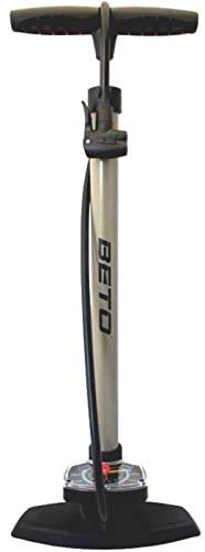 P4B | Floor pump with extra-large pressure gauge | bike pump for all valves