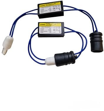 2x T10 W5W Stecksockel Widerstände Lastwiderstand LED SMD- keine Fehlermeldung mehr (2)