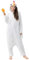 Hühnchen weiß M (155-165cm), Jumpsuit, Onesie, Karneval, Overall, Party, Karnevals-Kostüm, Verkleidung zum Fasching, Schlafanzug, Hausanzug, Jogginganzug, Cosplay, Tierkostüm für Erwachsene