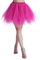 Karneval Erwachsene Damen 80's Tüllrock Tütü Röcke Tüll Petticoat Tutu Rose