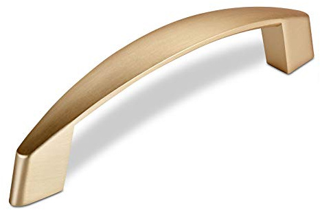 SOTECH Möbelgriff THEA BA 96 mm Messing gebürstet | Küchengriff Schubladengriff