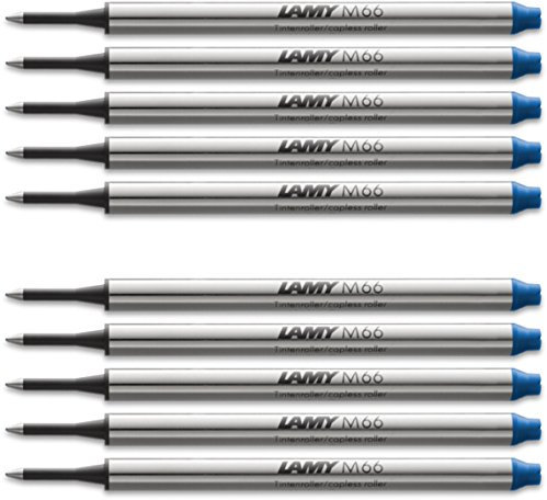Lamy: Rollerball-Großraummine M66 (10er Pack, Blau)