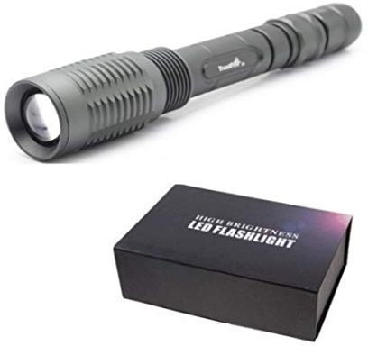 Linterna Trustfire Z5 ZOOM - 1 Led CREE XML-T6-1600 lm 2 baterías 300-400 metros (Kit Nº1 (Linterna sola))