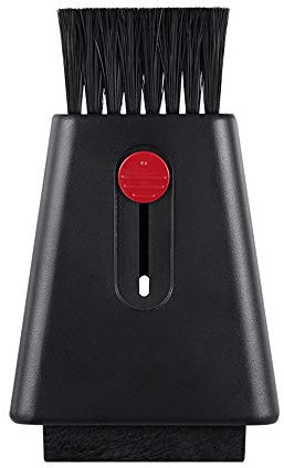 MansWill Computer Monitor Keyboard Cleaning Brush, Retractable Bristles Two Heads PC Laptop Screen Wipe Cleaner/Portable Desk Dust Hair Crumb Remover Cleaning Tool Kit for Home Office
