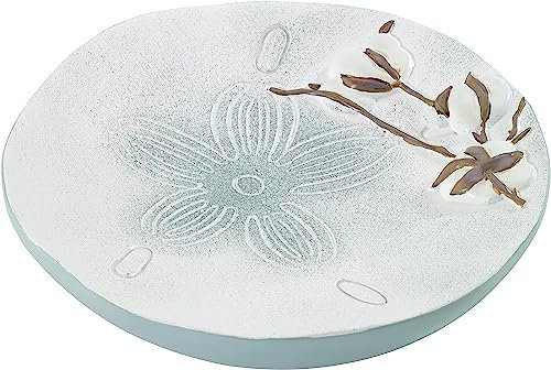 Avanti Linens Farmhouse Shell Collection Porte-Savon en résine Multicolore