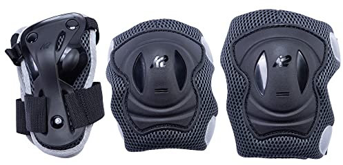 K2 Skates Unisex Inline Skates K2 Performance PAD Set, Black - Anthracite, 30E1416.1.1.S
